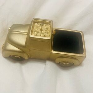 ELGIN COLLECTIBLE MINI CLOCK Old Fashion pickup truck